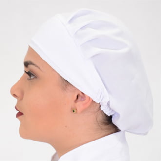 Touca Feminina Branco Touca Feminina Branco